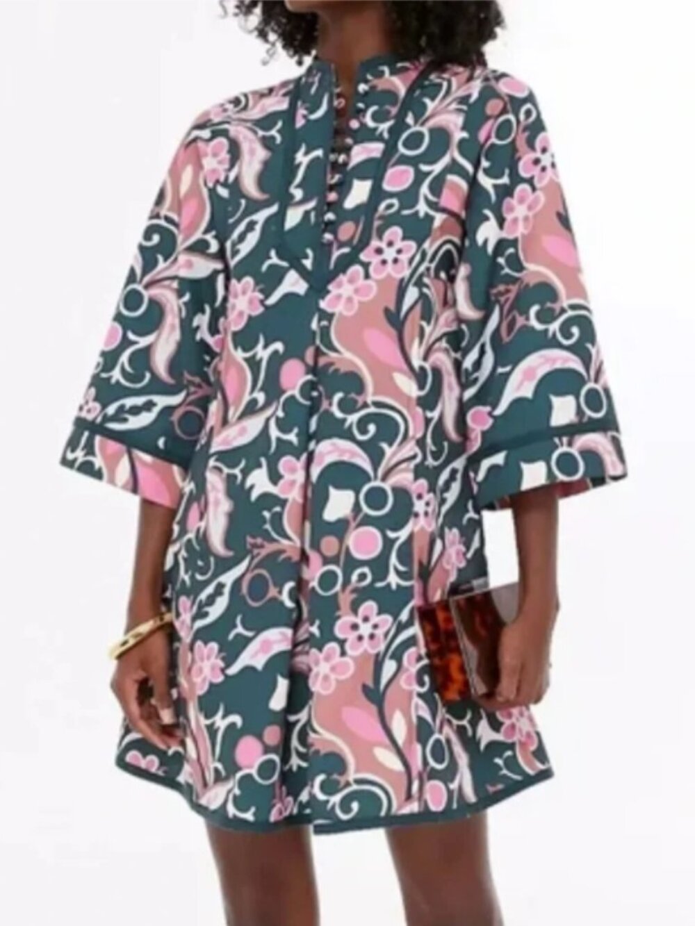 Tuckernuck X Cameran Eubanks Wimberly Magnolia Chintz Indre Dress - size L